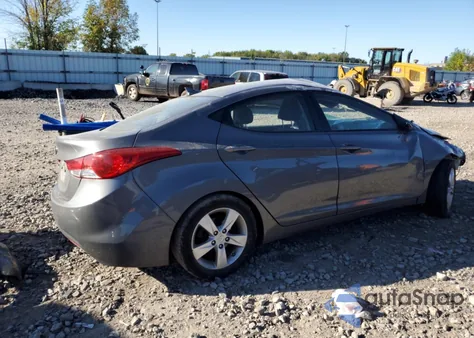 2013 Hyundai Elantra Gls from USA, damaged, VIN 5NPDH4AEXDH366424